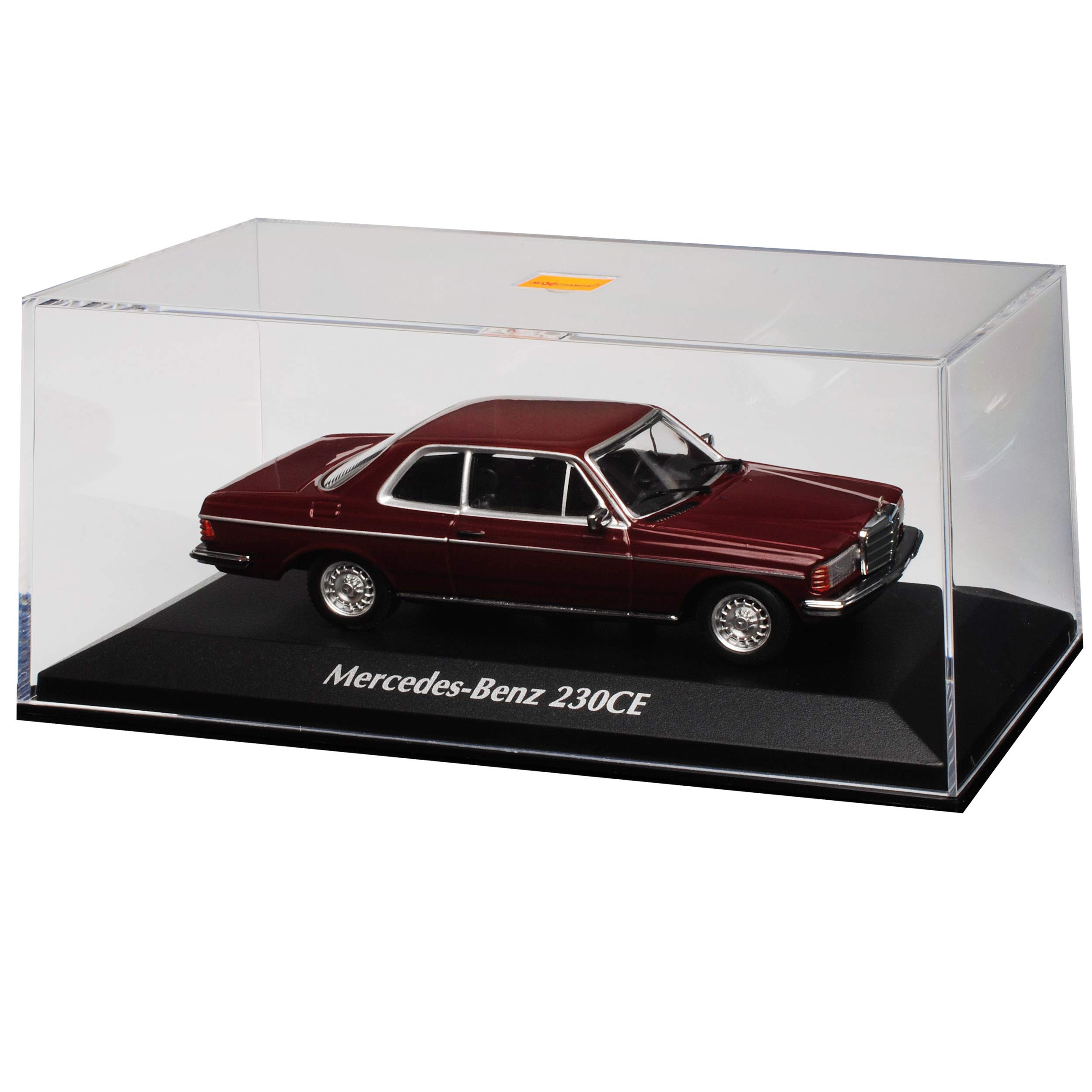 Generisch Mercedes-B E-Klasse Coupe 230 CE C123 Dunkel Rot 1975-1986 1/43 Minichamps Maxichamps Modell Auto