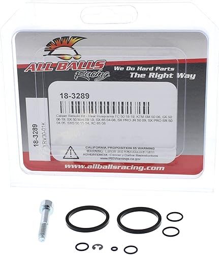 Miniatura 3 de All Balls Racing 18-3289 - Kit de reconstrucción de pinza compatible conrepuesto para KTM SM 50 2006, SX 50 2006-2019, SX 50 Mini 2009-2019,