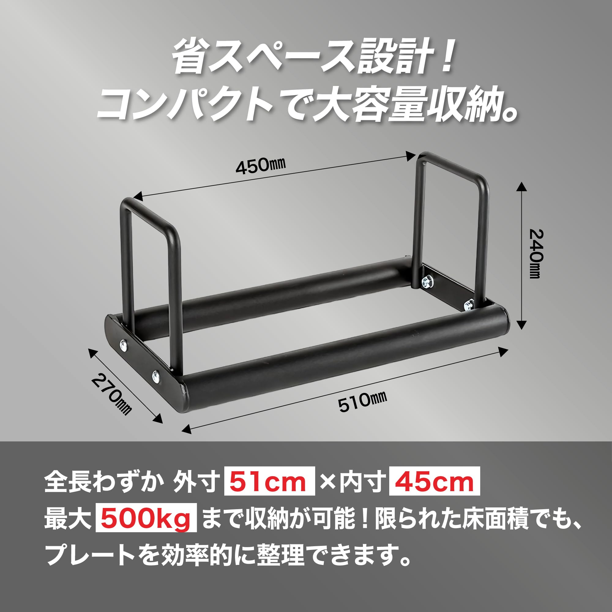 Amazon.co.jp: [ ATX Fitness ] 連結式ウェイトプレートストレージ