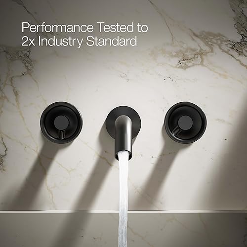 Miniatura 5 de Kohler K-T77981-9-BL Components - Grifo para lavabo de baño, color negro mate