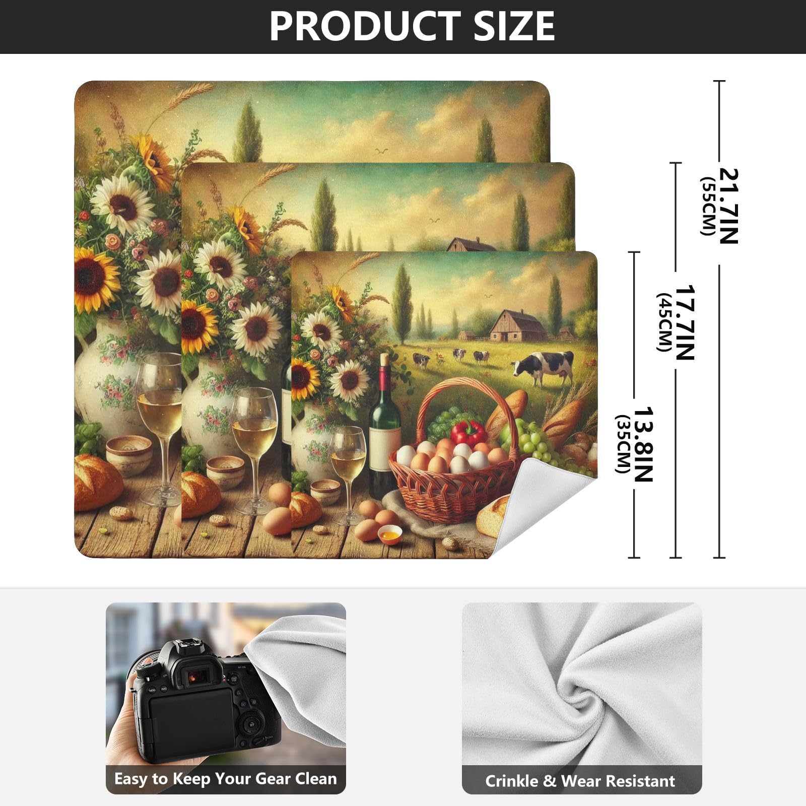 Countryside Harvest Golden Protective Wrap 13.8