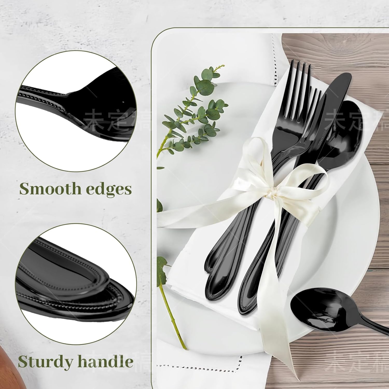 Silverware Set For 4,20 Piece Stainless Steel Cutlery Sets, Heavy Duty Flatware,Mirror Polished Flatware Set Include Forks Spoons Knives for Home Wedding Restaurant, Dishwasher Safe