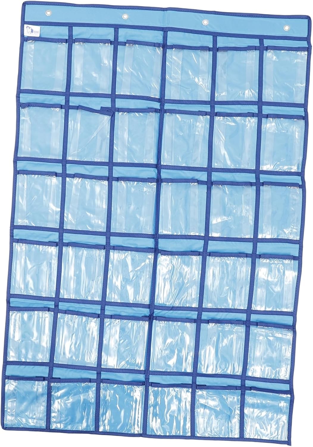 Zerodeko Bolsa colgante para joyas, organizador de múltiples bolsillos, bolsa montada en la pared para el hogar