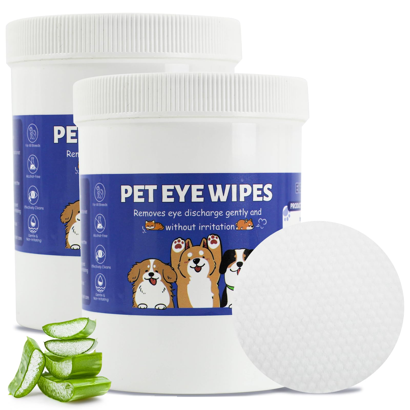 Dog Eye Wipes 100 Counts, Gently Clean Eye Wipes for Dogs & Cats — Amazon image 8