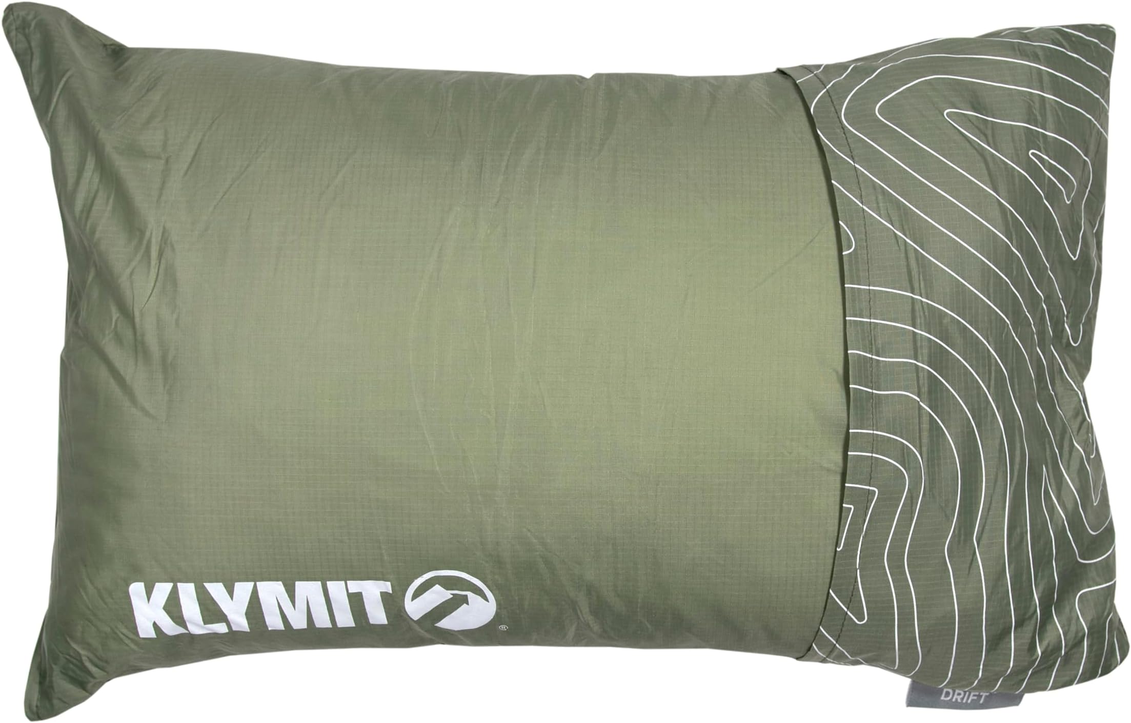 Klymit Unisex's Drift Camping Pillow, Green, Regular