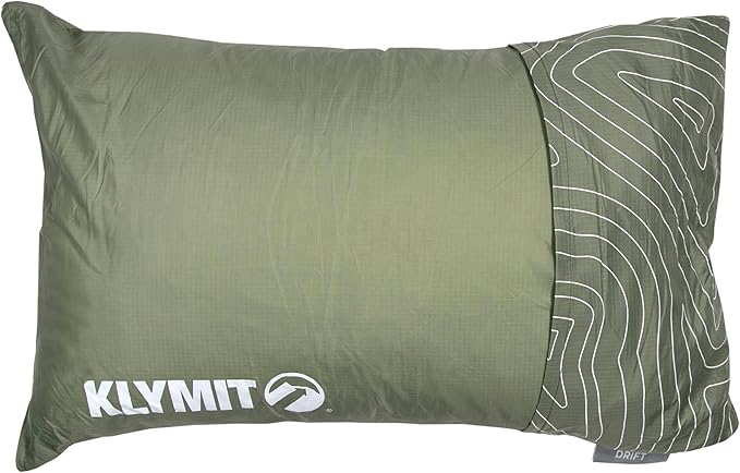 Klymit Drift camping pillow reversible