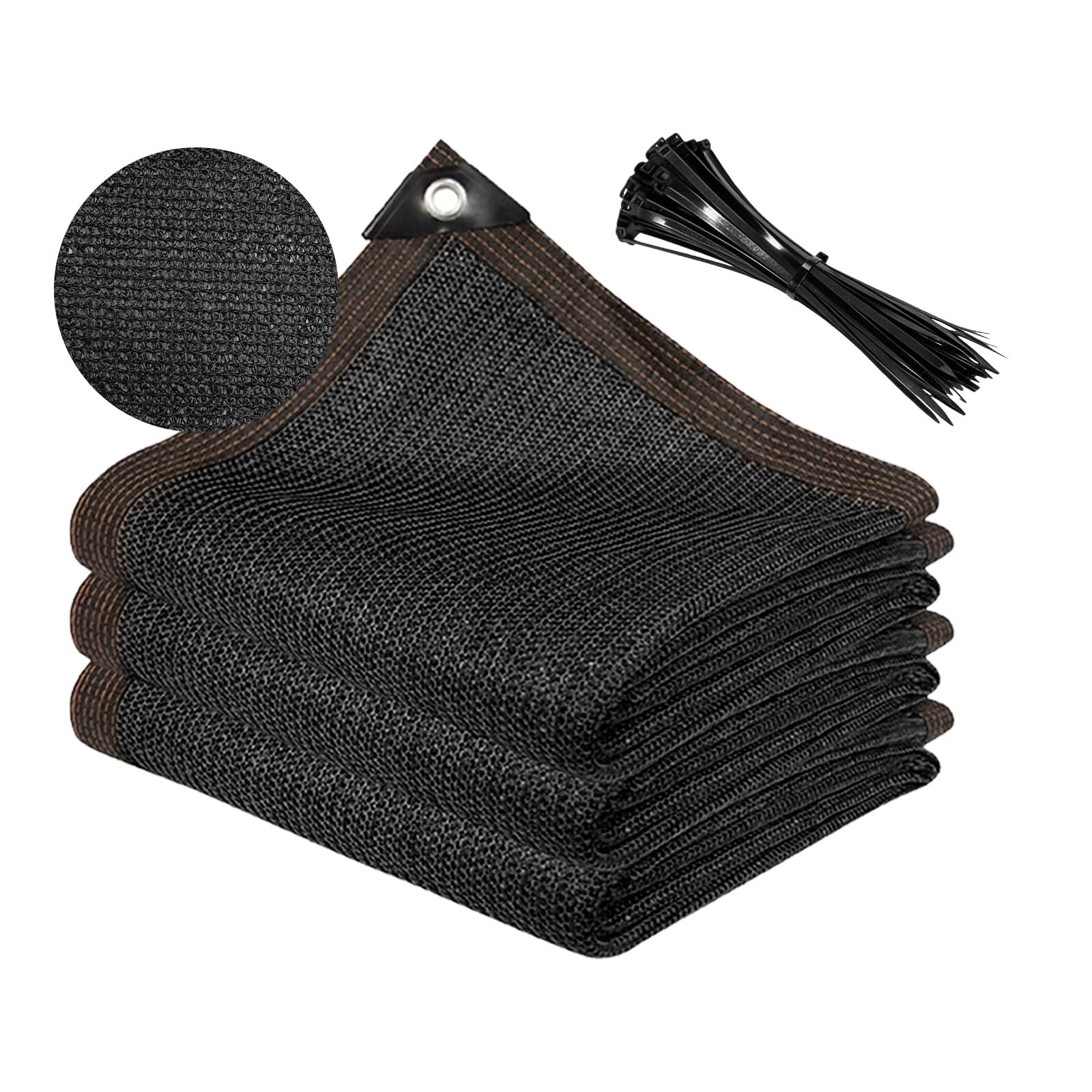 Shade Cloth for Garden 10x13ft, 70% Sunblock Mesh Tarp & Outdoor Sun Shade with Grommets, Sun Shade Outdoor Cover, Plant Covers Freeze Protection for