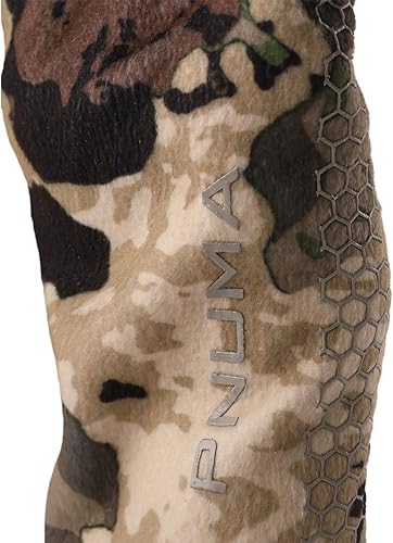 Miniatura 4 de Pnuma Guantes de caza para hombre al aire libre, a prueba de elementos, transpirables, impermeables, elásticos, de media temporada, con paneles