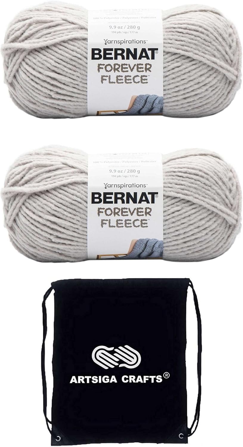 Bernat Forever Fleece Yarn Balsam 16606161014 (2Skeins