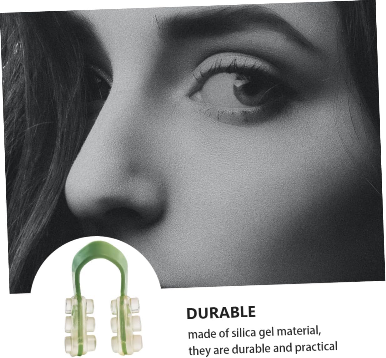 Clip Set Night Sleeping Nasal Splint U-Type Women's Nose Clips Nose Strips Kit (1 Set)