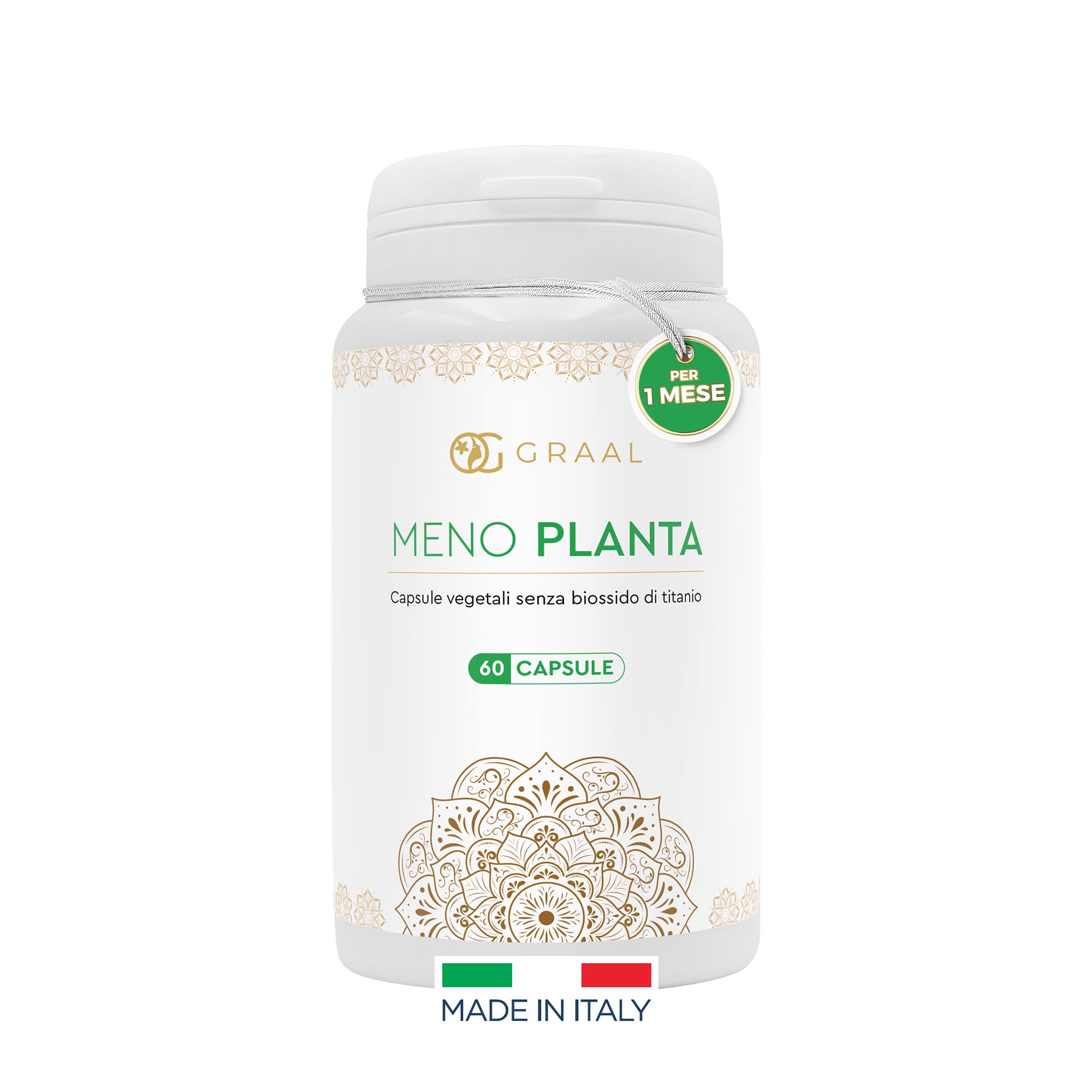 Graal Menopausa Integratori: Sollievo per Vampate e Sintomi con Ingredienti Naturali, i Migliori Rimedi per una Menopausa Confortevole e Rilassante.