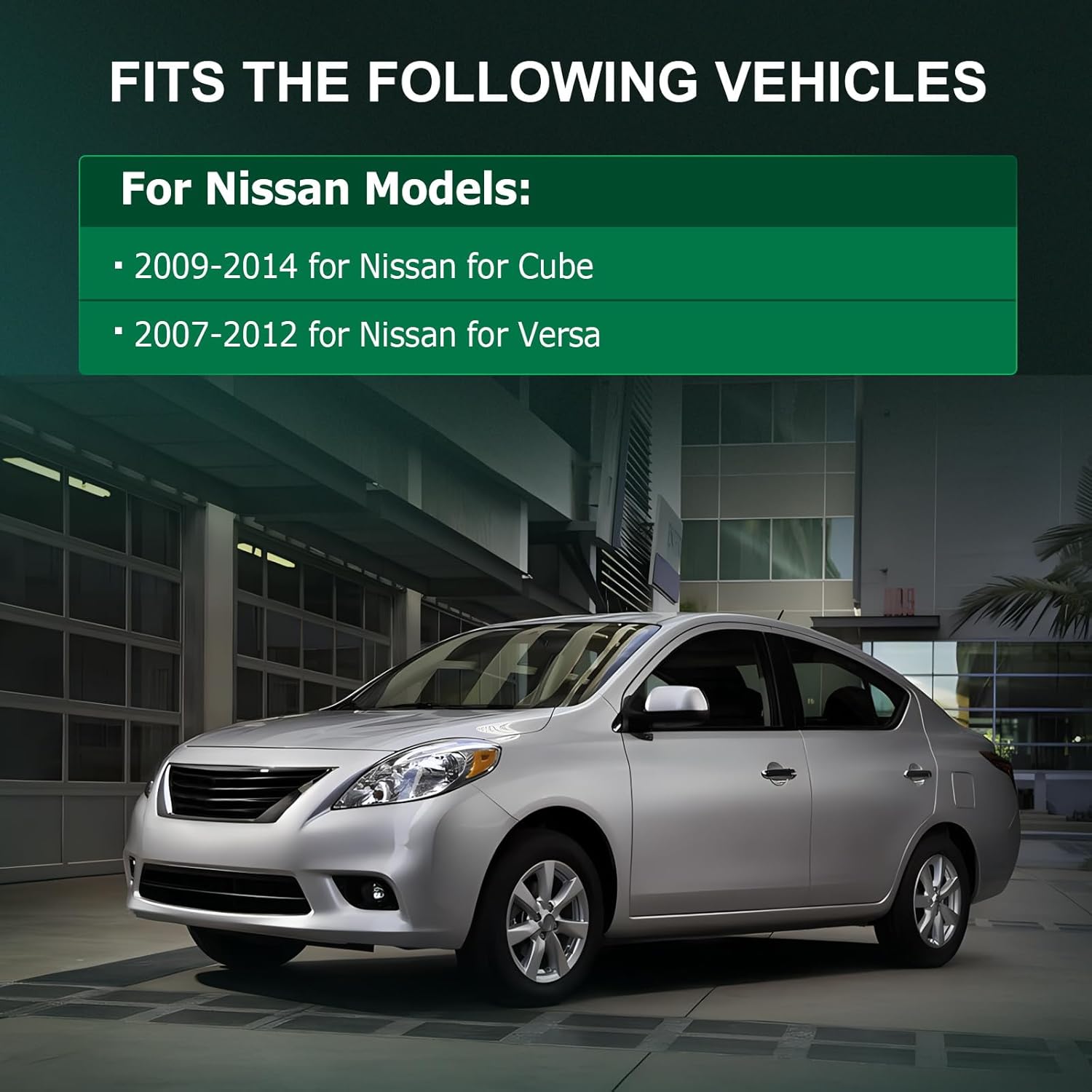 SCITOO Engine Motor and Trans Mounts Set Compatible with 2009-2014 for Nissan Cube 2007-2012 for Nissan Versa OE A4323 A4312 A4320 A4318