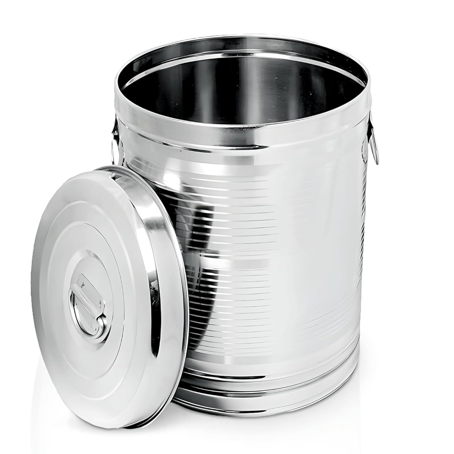 Stainless Steel 10kg Food Container - Airtight & Durable -1
