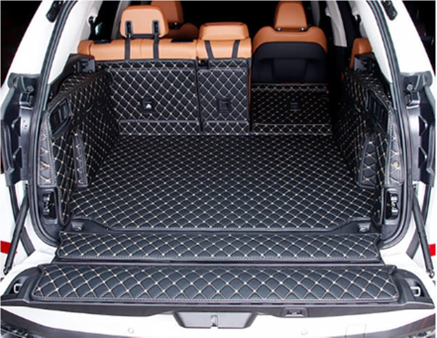 Car Boot Protector Car Trunk Mat Leather Decoration Carpet Protect Pad