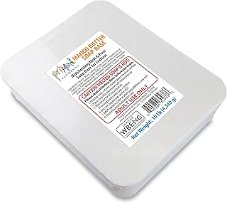 Primal Elements Mango Butter Soap Base - Moisturizing Melt and Pour Glycerin Soap Base for Crafting and Soap Making, Easy to Cut - 10 Pound