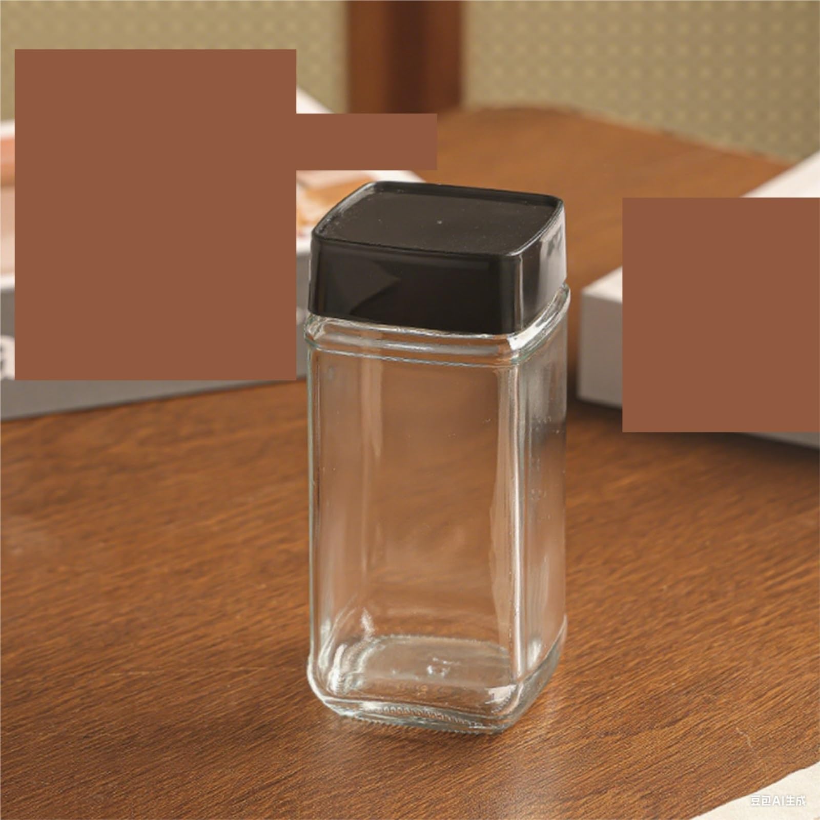 Vorratsgläser - Küche Luftdicht 2 Pcs Glas Lagerung Gläser Lebensmittel Kanister Mit Schraube Deckel For Hause Vorratsdosen
