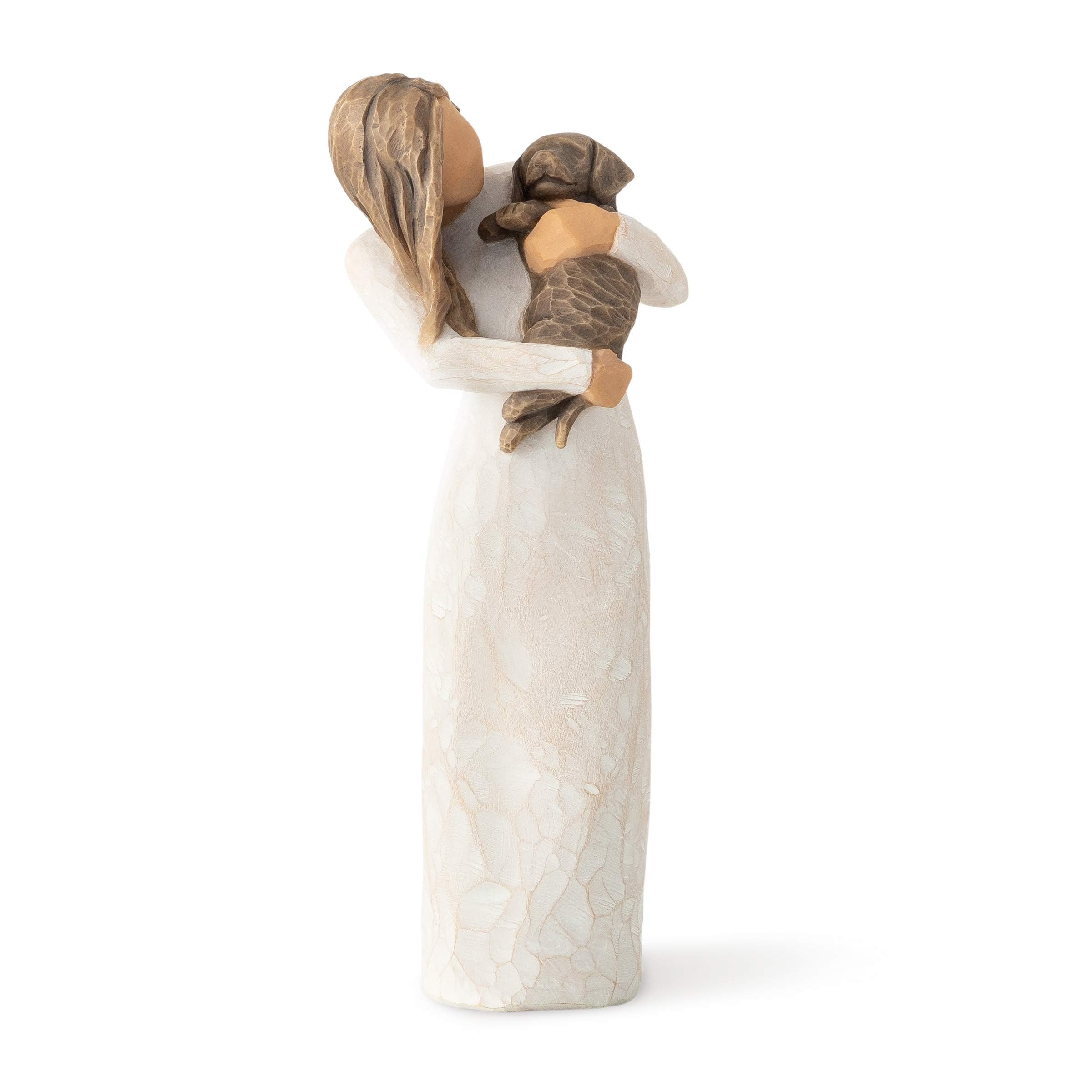 Willow Tree Adorable You Dark Dog Figurine