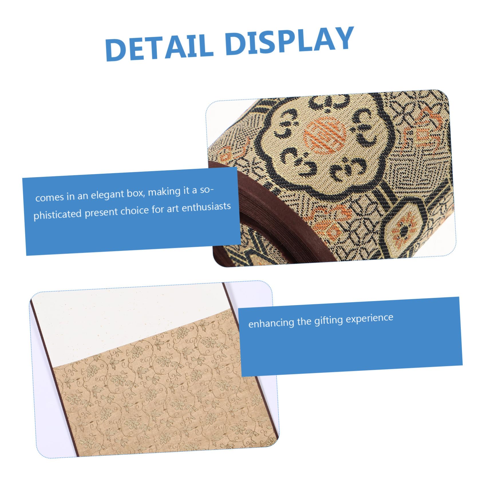 HEALSOPTHY Papel para Caligrafía Absorbente Papel de Arroz para Práctica y Decoración Incluye Caja de Regalo Elegante