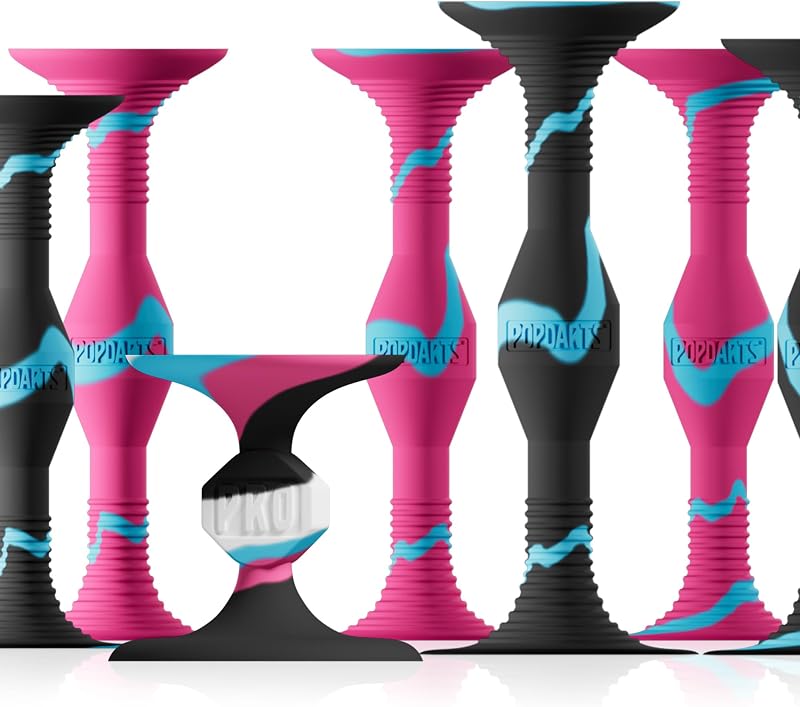 Juego Popdarts PRO Pack (Rizzle) | Juego de lanzamiento de ventosas para interiores y exteriores, competencia con un POP