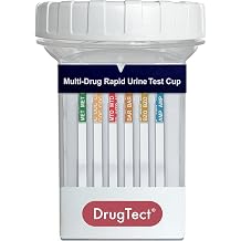 DrugTect 18 Panel Drug Test Cup - CLIA Waived Fentanyl - 25 Pack