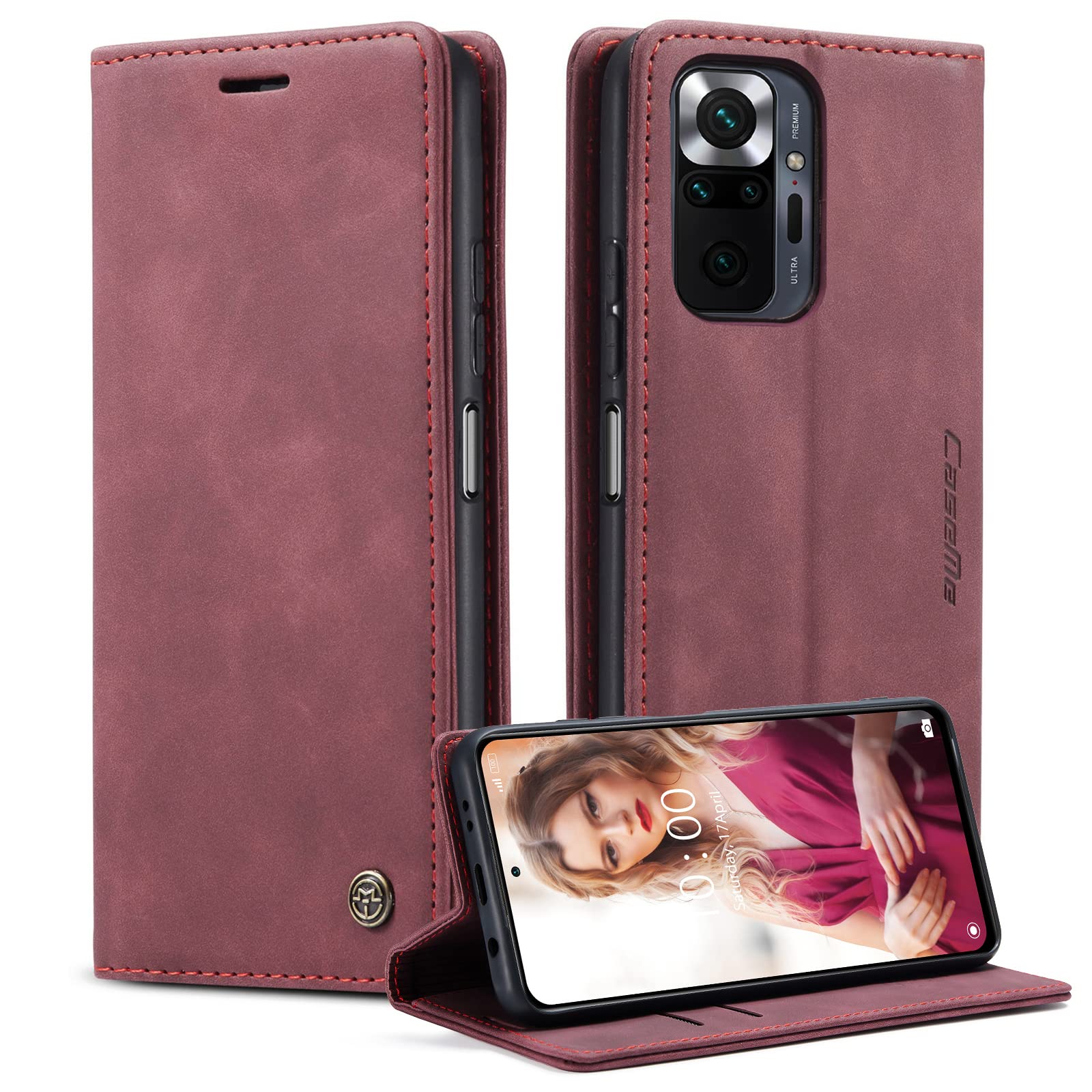 Asuwish Cover per Xiaomi Redmi Note 10 Pro/10Pro Max con Pellicola Vetro Temperato Vetrino Morbida Sottile Slim TPU Protettiva Protezione Silicone Antiscivolo Note10 ProMax M2101K6G Custodia Case Blu