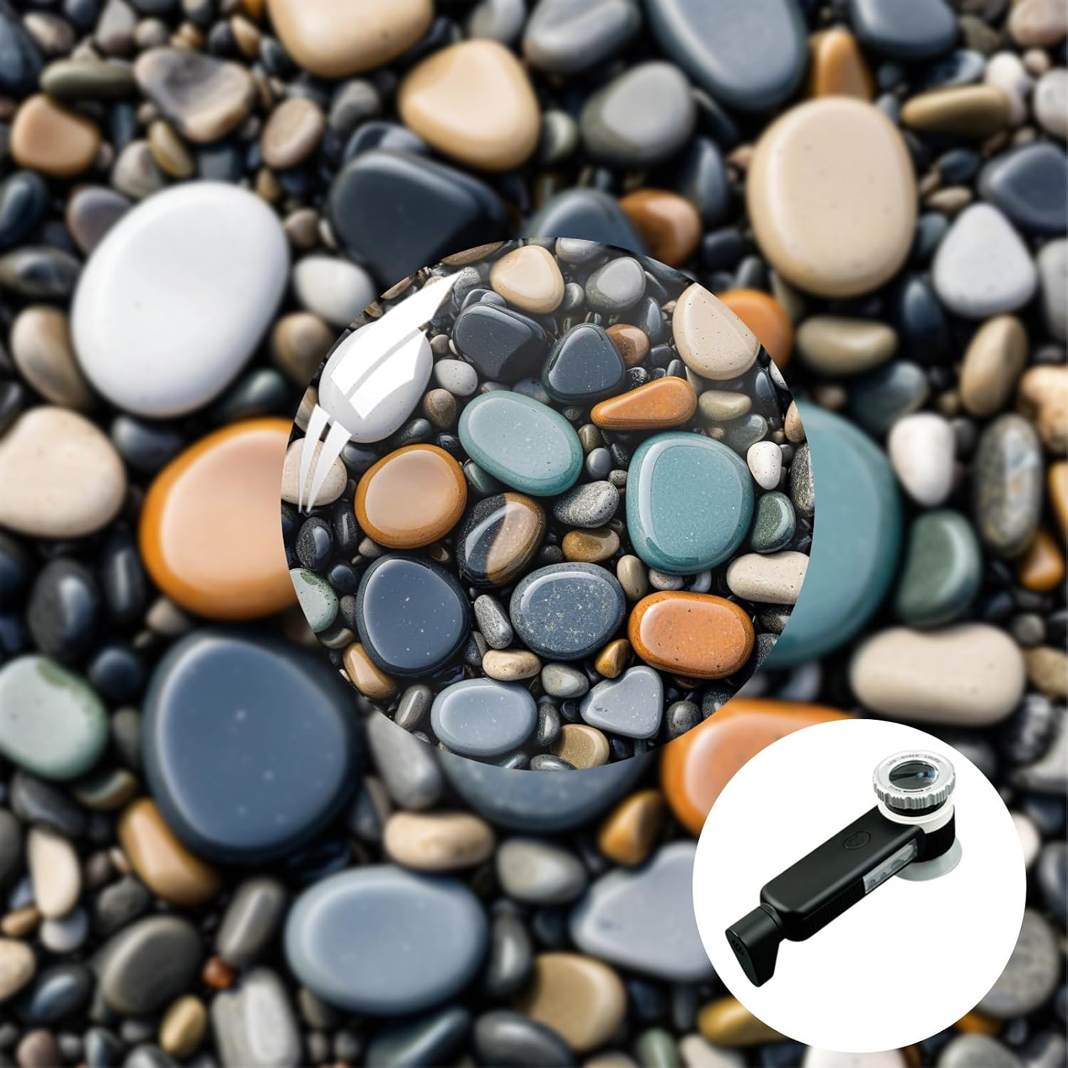 60X Led Magnifier Loupe With Dual Light, Usb Rechargeable Handheld Tool For Jewelry, Stamps & Jade Analysis