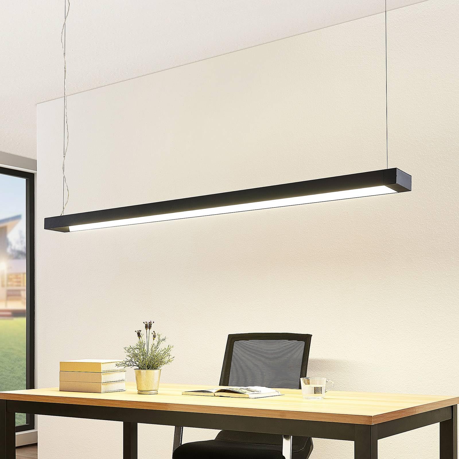 Arcchio LED Pendelleuchte Büro 162 cm, Hängelampe Büroleuchte 4000K Pendellampe Downlight Schreibtisch Hängeleuchte Deckenleuchte Bürolampe