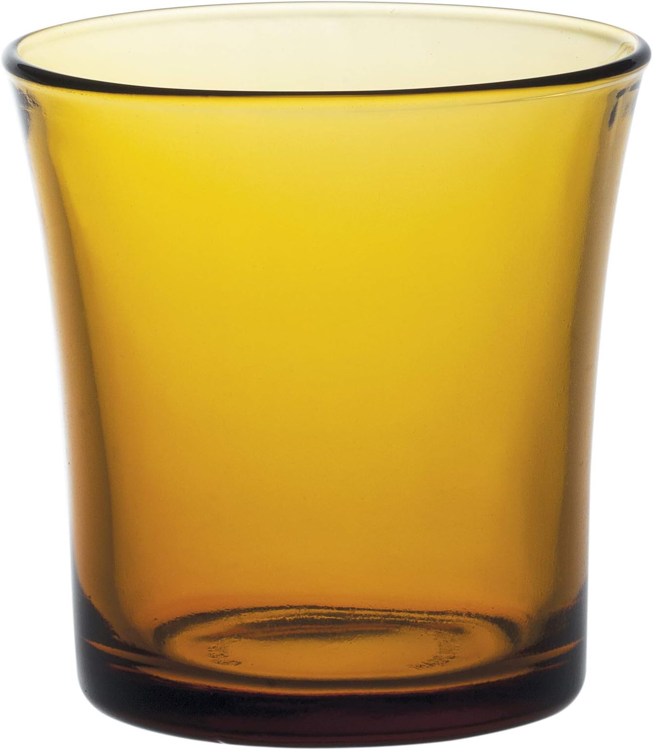 1011DB06A0111 Lys Vermeil Tumbler, Water Glass, Juice Glass, 210 ml, Glass, Amber, Pack of 6