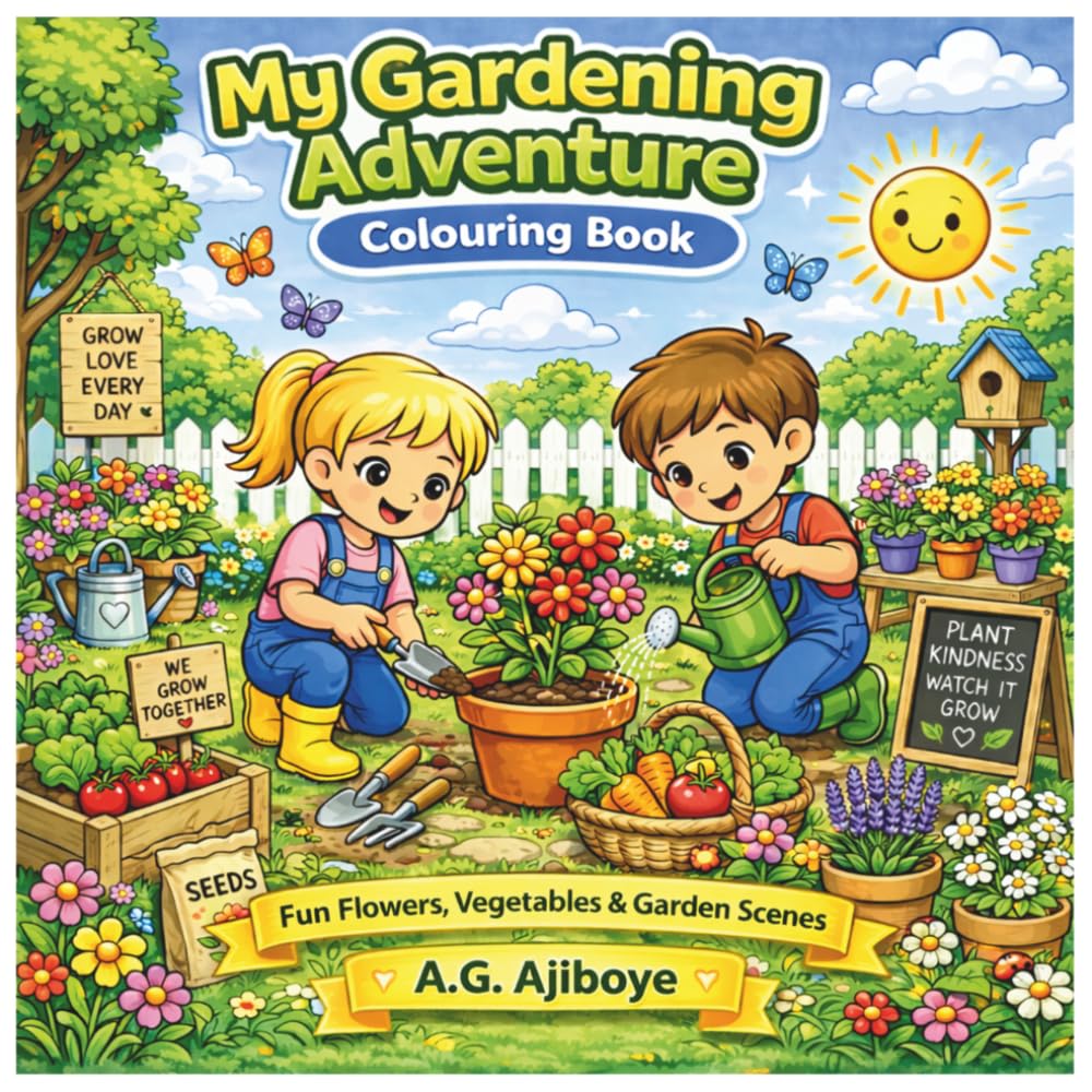 My Gardening Adventure Colouring Book