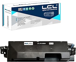 LCL Compatible for Kyocera TK5282 TK-5282 TK5282K TK-5282K 1T02TW0US0 (1-Pack Black) Toner Cartridge for Kyocera EcoSys M6235cidn M6635cidn P6235cdn M6235 M6635 P6235