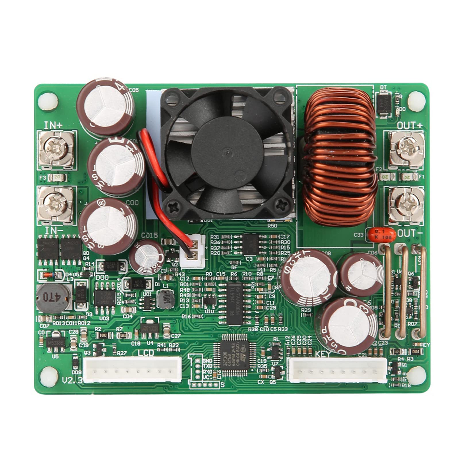 Modulo di alimentazione digitale LCD con regolazione step down regolabile DPS5020 - Controllo programmabile a tensione costante e corrente costante - Uscita da 0 V a 50,00 V e da (DPS5020)