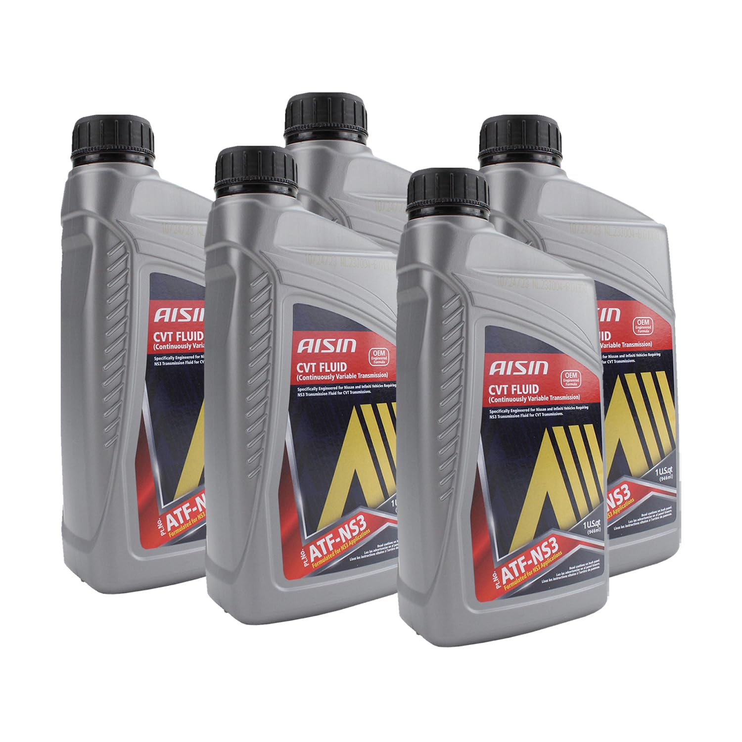 Set of 5 Automatic Transmission Fluid for Infiniti QX60 Nissan Juke