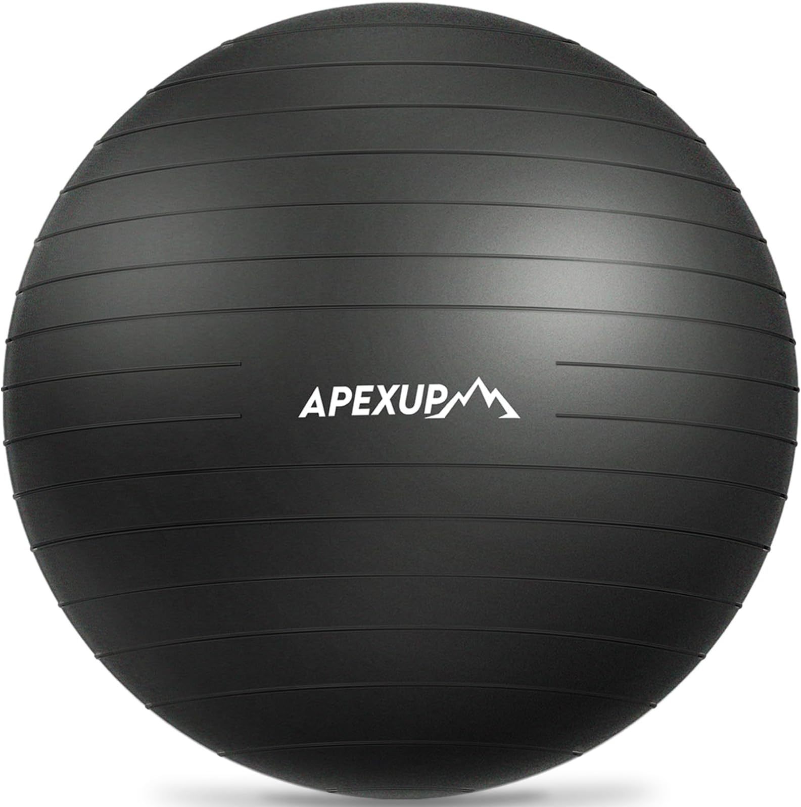 APEXUP Yoga Ball Exercise Ball, Pilates Ball, Anti Slip Stability Ball, Heavy Duty Gym Ball for Fitness, Balance, Core Workout, Physical Therapy