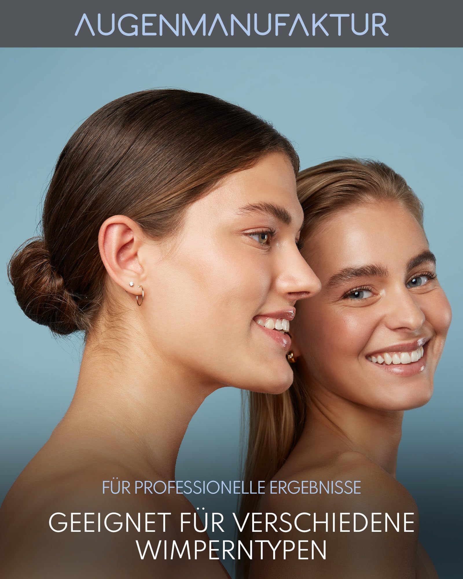 Augenmanufaktur Wimpernlifting-Lotion Doppelkammer Sachets Lotion #1 und #2 á 10 Stück mit je 1 ml - macht Wimpern formbar und fixiert sie