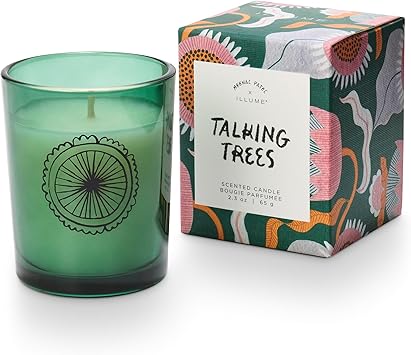 Illume Talking Trees Artist Glass Candle