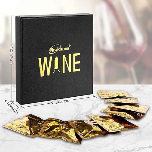 Miniatura 6 de NEWKITCHEN Tapón de vino, dos cajas de 16, accesorios de vino, regalos para mujeres y adultos, elefante blanco