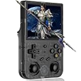 RG353V Retro Handheld Game with Dual OS Android 11 and Linux,RG353V with 64G TF Card Pre-Installed 4452 Games Supports 5G WiFi 4.2 Bluetooth Online Fighting,Streaming and HDMI