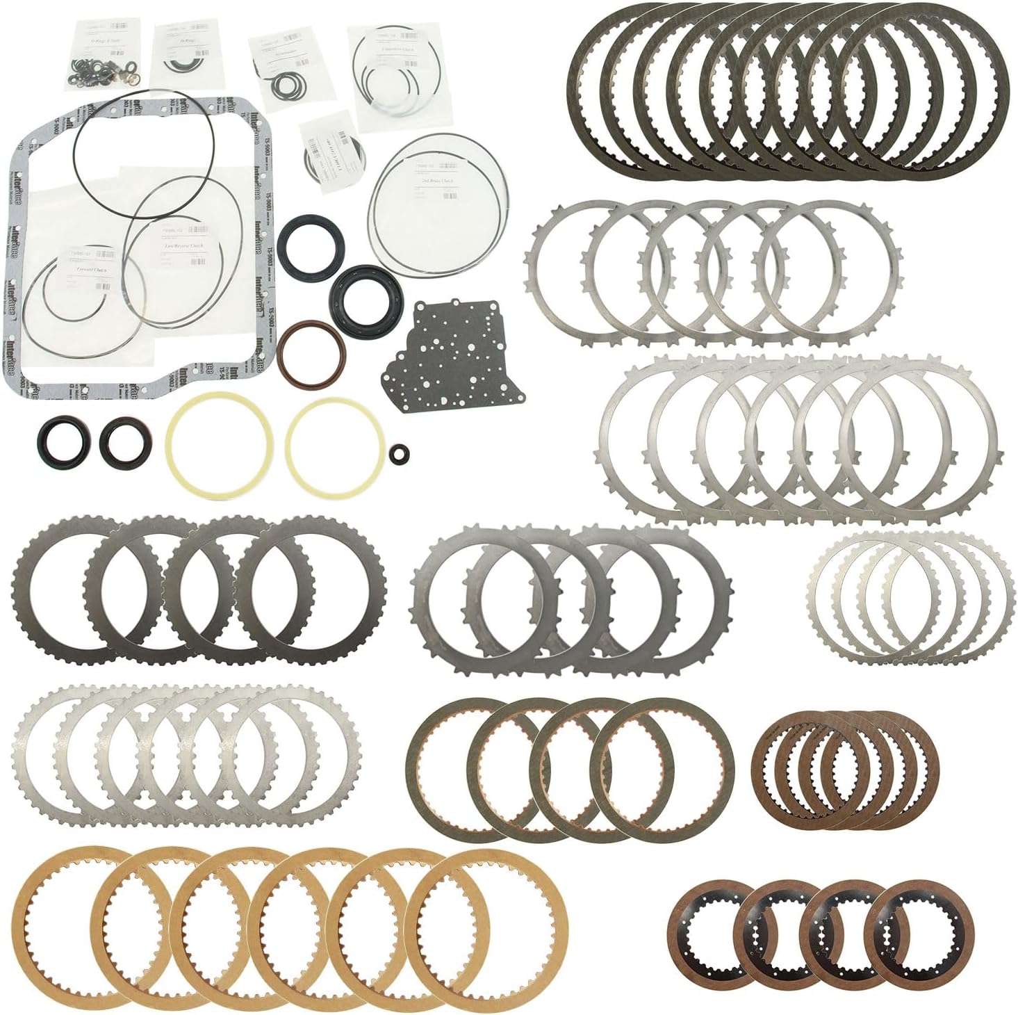 U140E U140F Transmission Master Rebuild Overhaul Kit Replacement for Toyota Camry/Highlander/ RAV4 2000 2001 2002 2003 2004 2005 2006 2007 2008 Replace U140E U140F