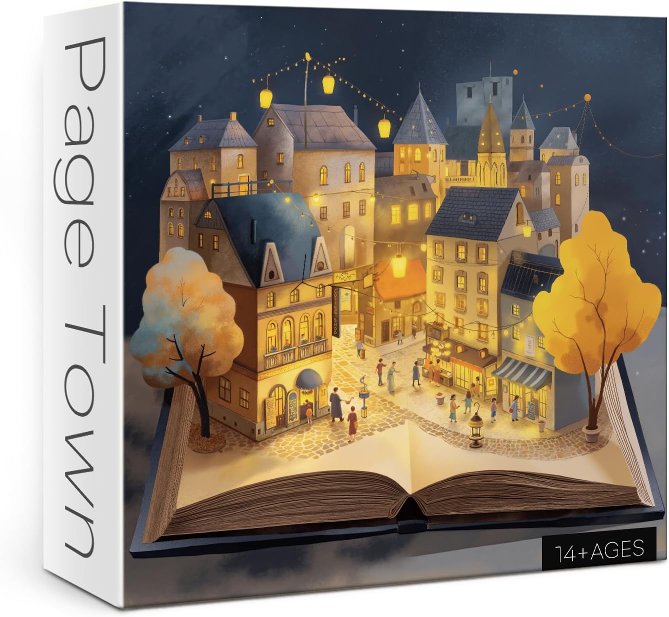 Fantasy Books Castle Puzzles for Adults 1000 Pieces Nature, Magic Pretty Landscape Butterfly Art Jigsaw Puzzles, Beautiful Flower Lake Scenic Puzzle