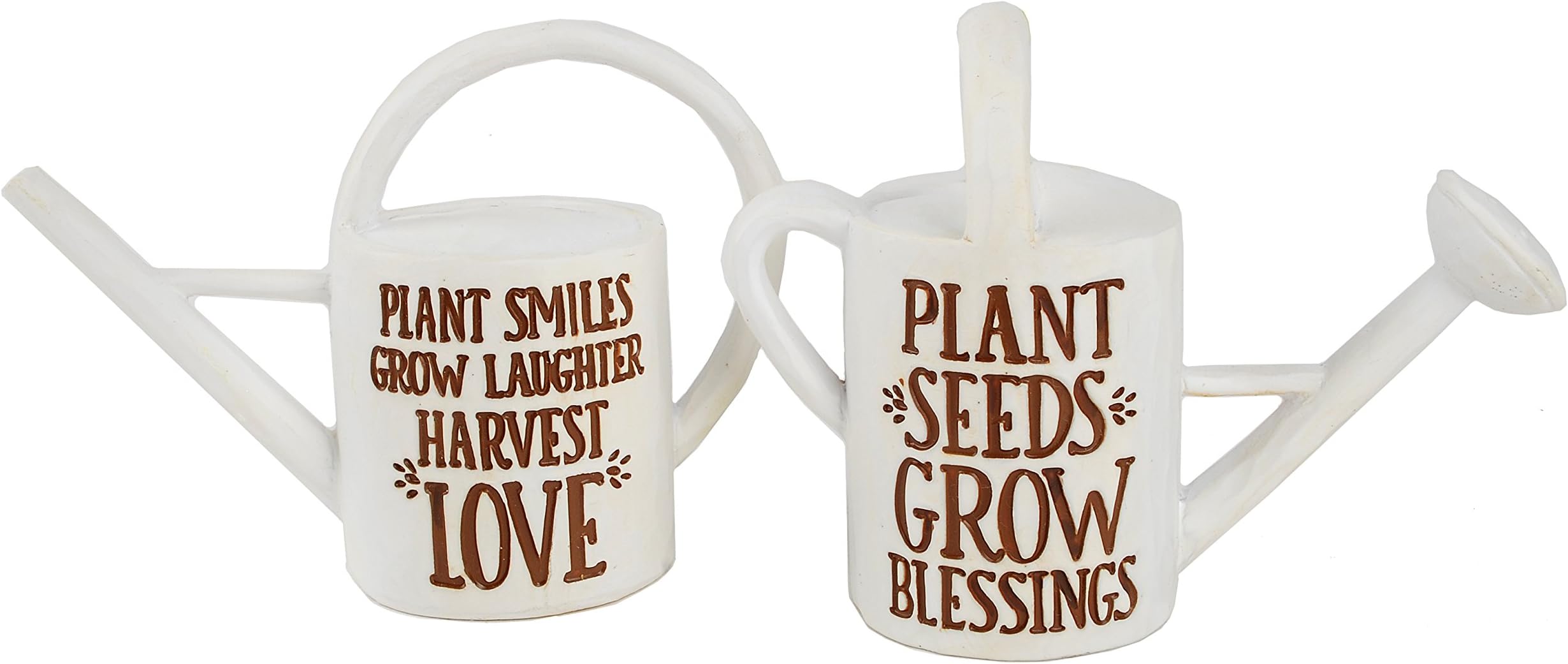 Blossom BucketS/2 'PLANT' WATERING CANS Home décor