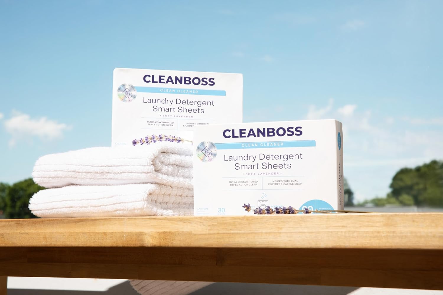 Clean Laundry Deternt Smart Sheets - 30 Sheets