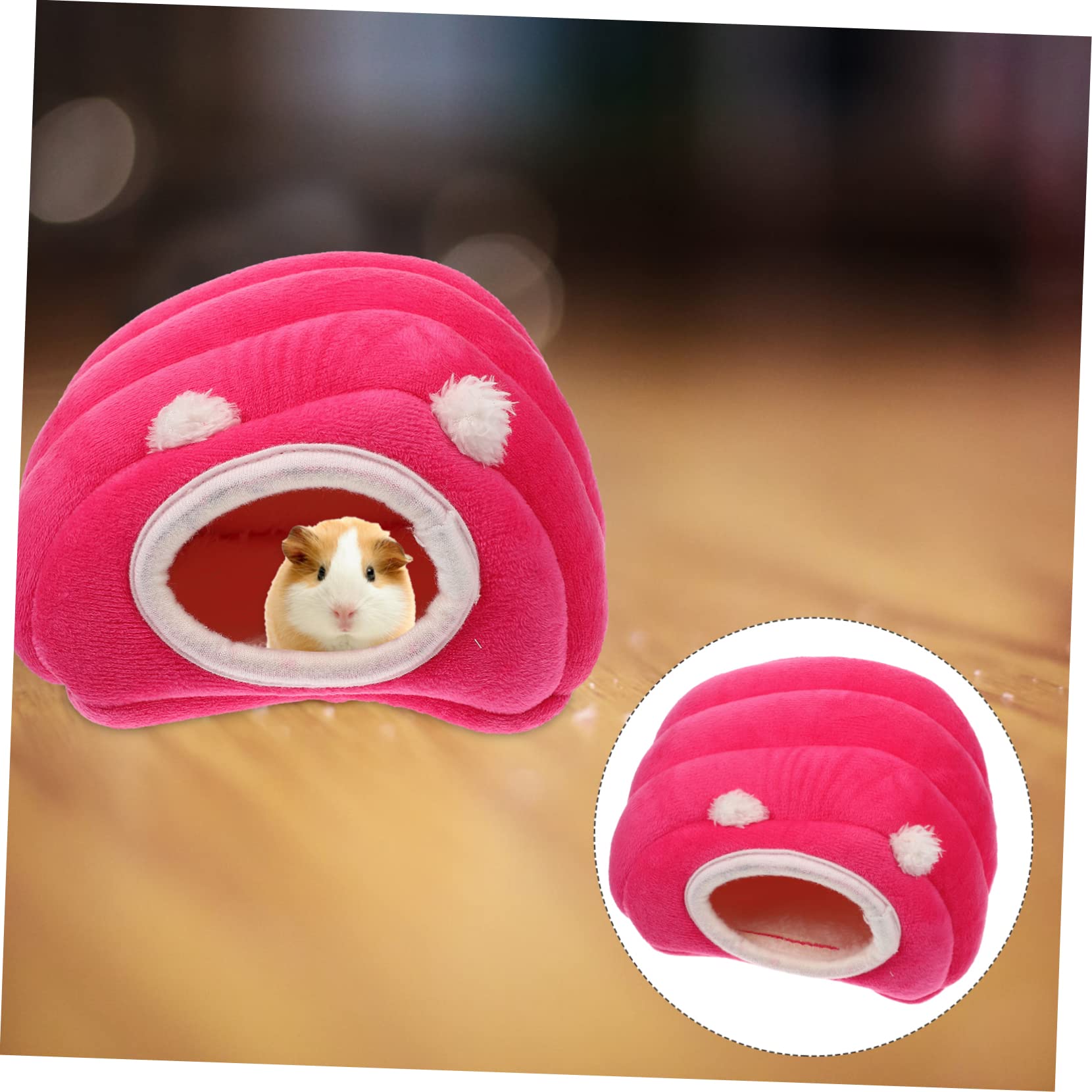 FOMIYES 4stücke Hamsterversteck Bequeme Und Warme Schlafstätte Für Hamster Und Chinchillas Für Käfige Dekoration Praktische Und Multifunktionale Kuschelhöhle