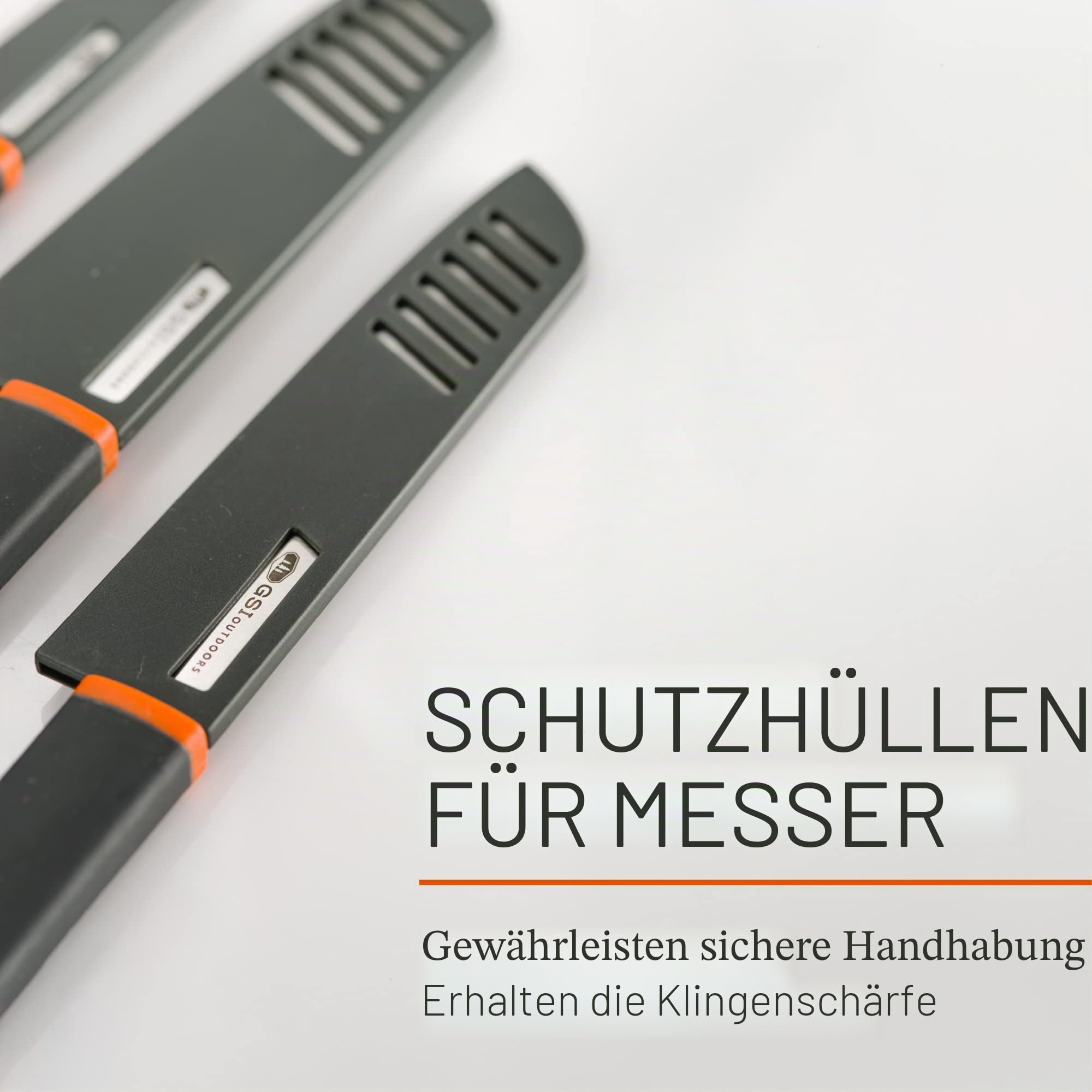 GSI 90105 Outdoors Santoku Knife Messerset, Unisex, Erwachsene, mehrfarbig, Einheitsgröße