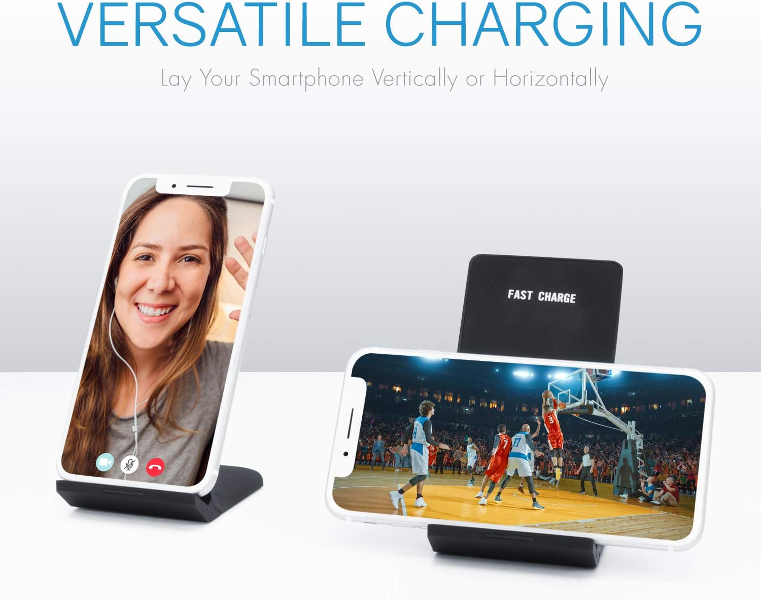 10W Fast Charging Wireless Charging Phone Stand (WT-K216) : Cell Phones & Accessories