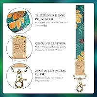 Vista 129 de Ecovision - Llavero con correa para llaves, llaveros de pulsera con 2 argollas para llaves para mujer