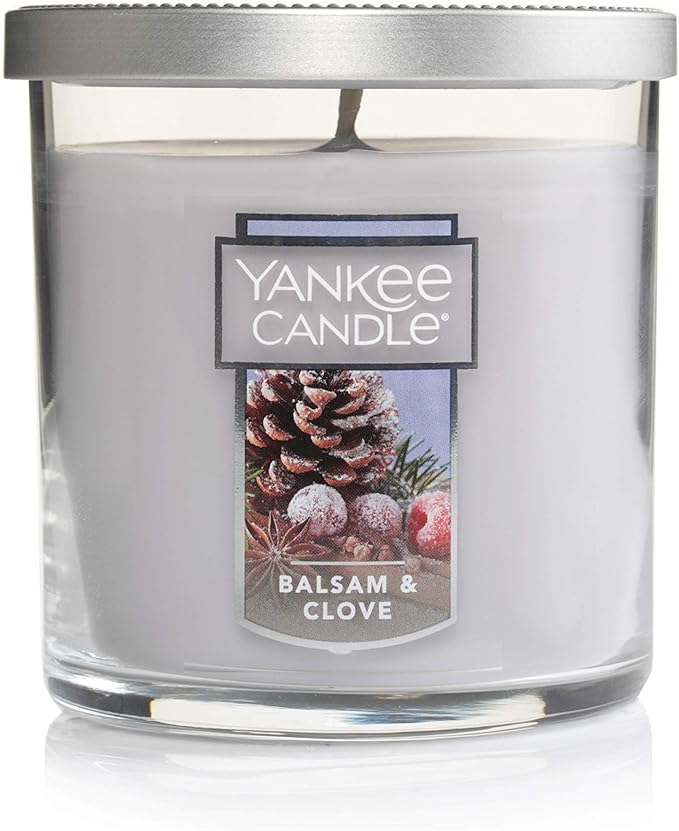 Yankee Candle Balsam & Clove Scented, Classic 7oz Small
