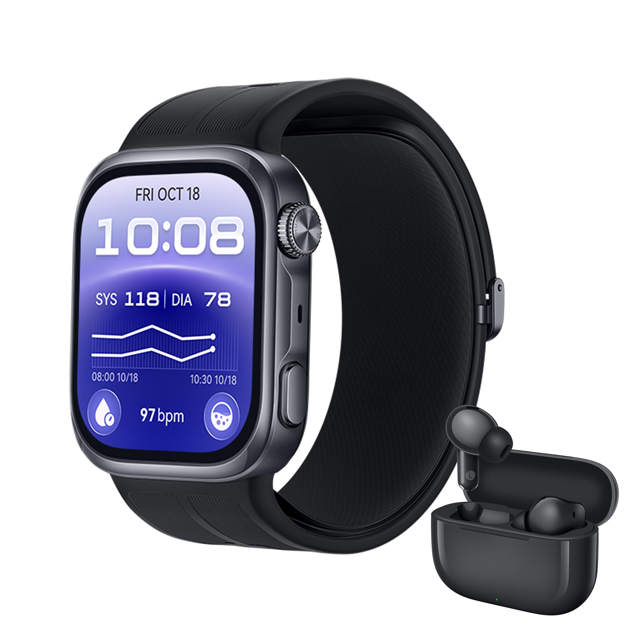 HUAWEI Watch D3 Smartwatch Schwarz + FreeBuds SE 4 Schwarz