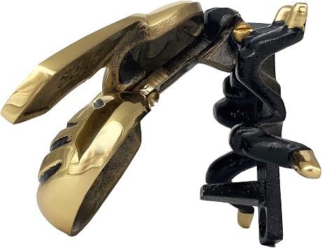 Bumblebee Door Knocker - Brass (Standard Size)