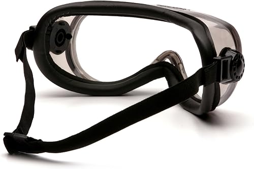 Miniatura 3 de Pyramex Safety Gafas de salpicaduras químicas antivaho con acolchado de espuma