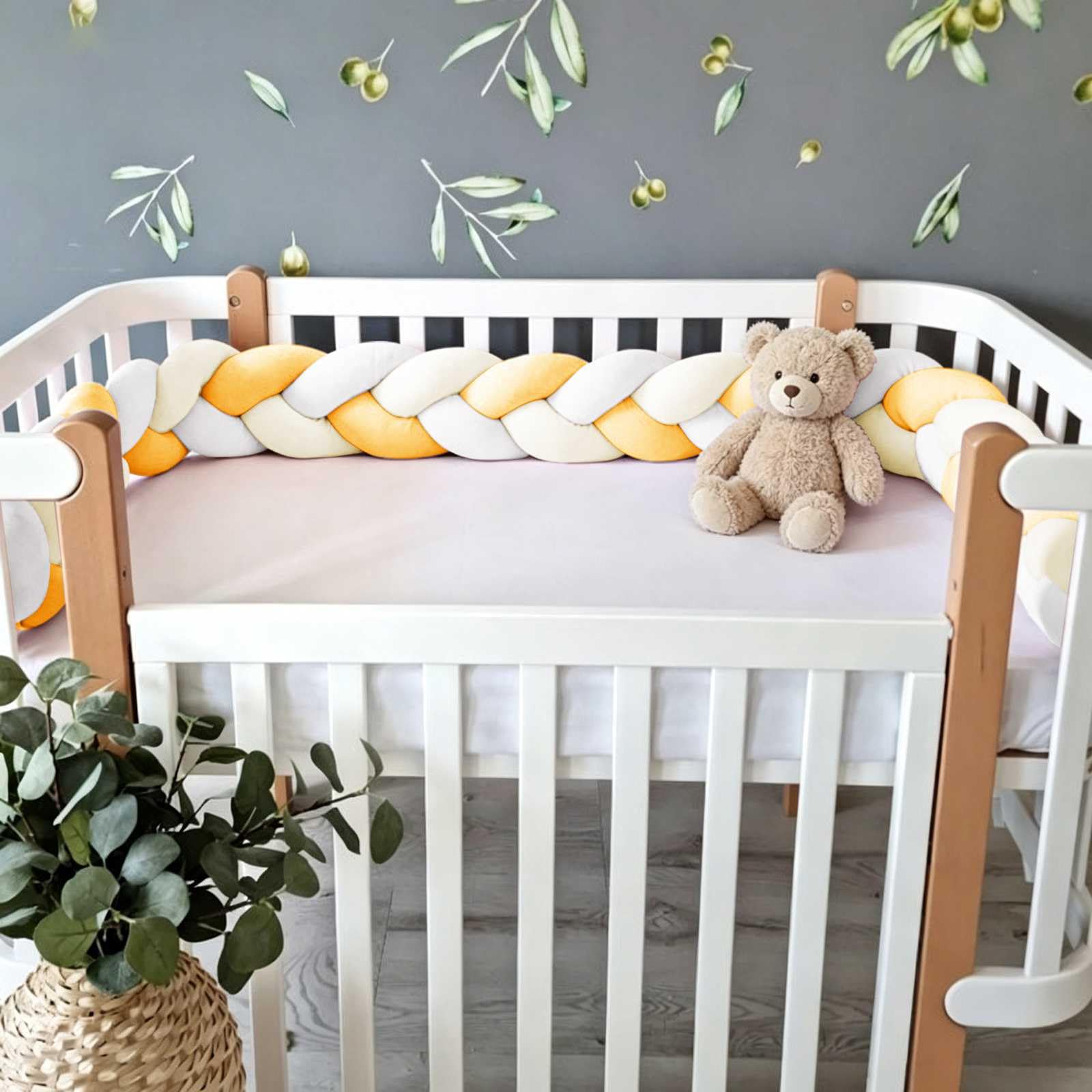 Bed Skirts, Breathable Cot Mattress protection (Q02,250CM) โ image 1